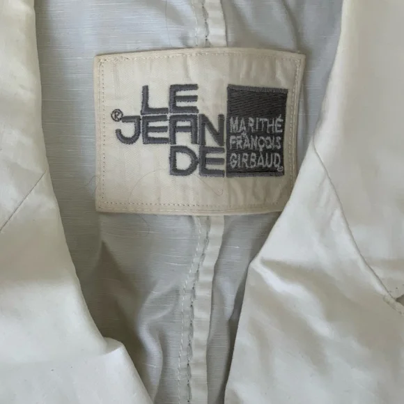 Marithe Francois Girbaud White Blazer - Picture 3 of 5